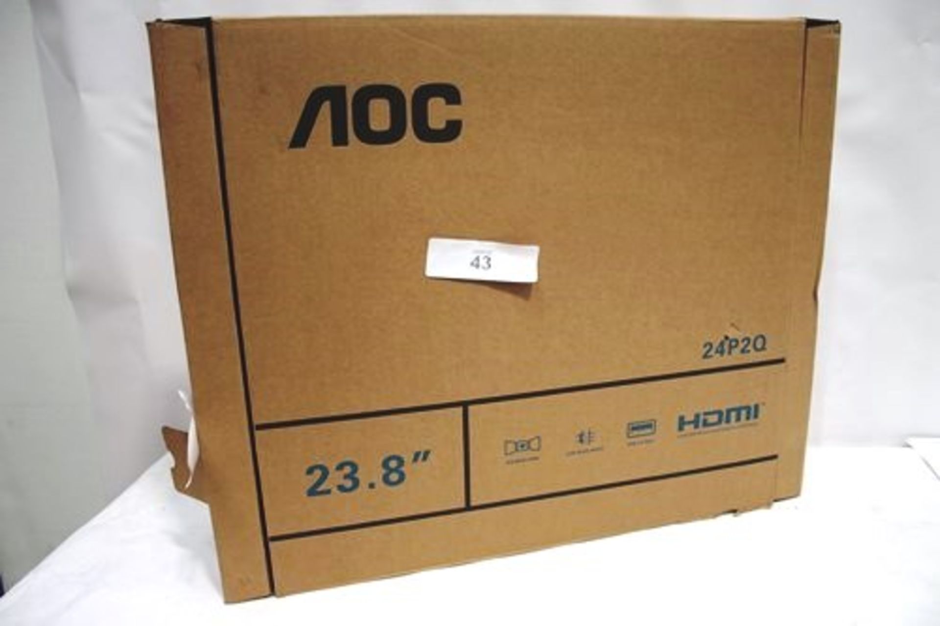 1 x 17" HP ProDisplay P17A LED backlit monitor - New in box, box open (E3endcage) - Image 3 of 3