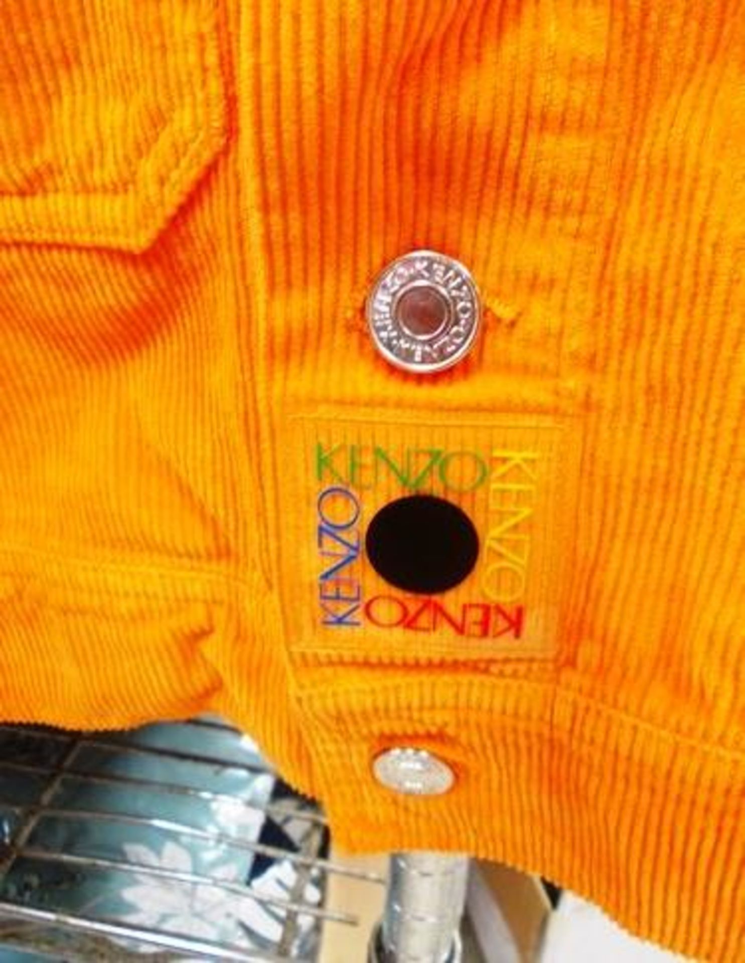 2 x jackets comprising 1 x labelled Lanvin Gallery Dept, EU size 50 and 1 x labelled Kenzo, orange - Image 2 of 7