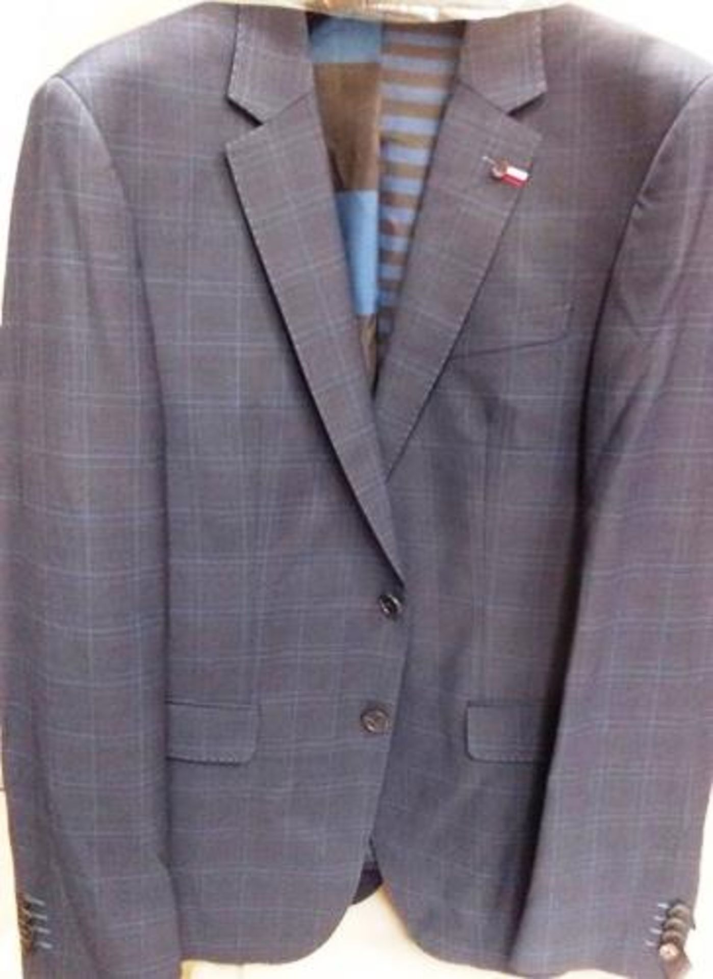 2 x Tommy Hilfiger check blazers, size 52 - New with tags (crail)