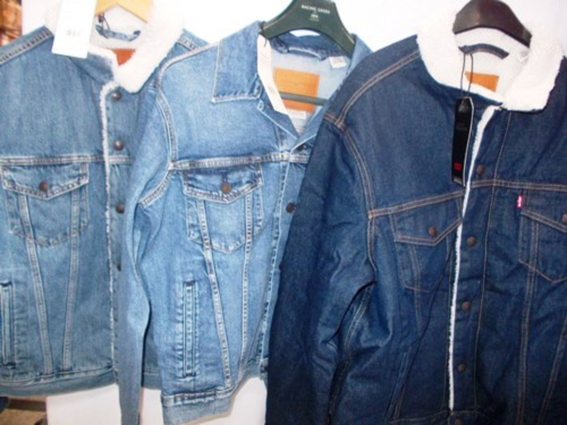 3 x Levi jackets, 2 x size S and 1 x size XL - New with tags (E1B)