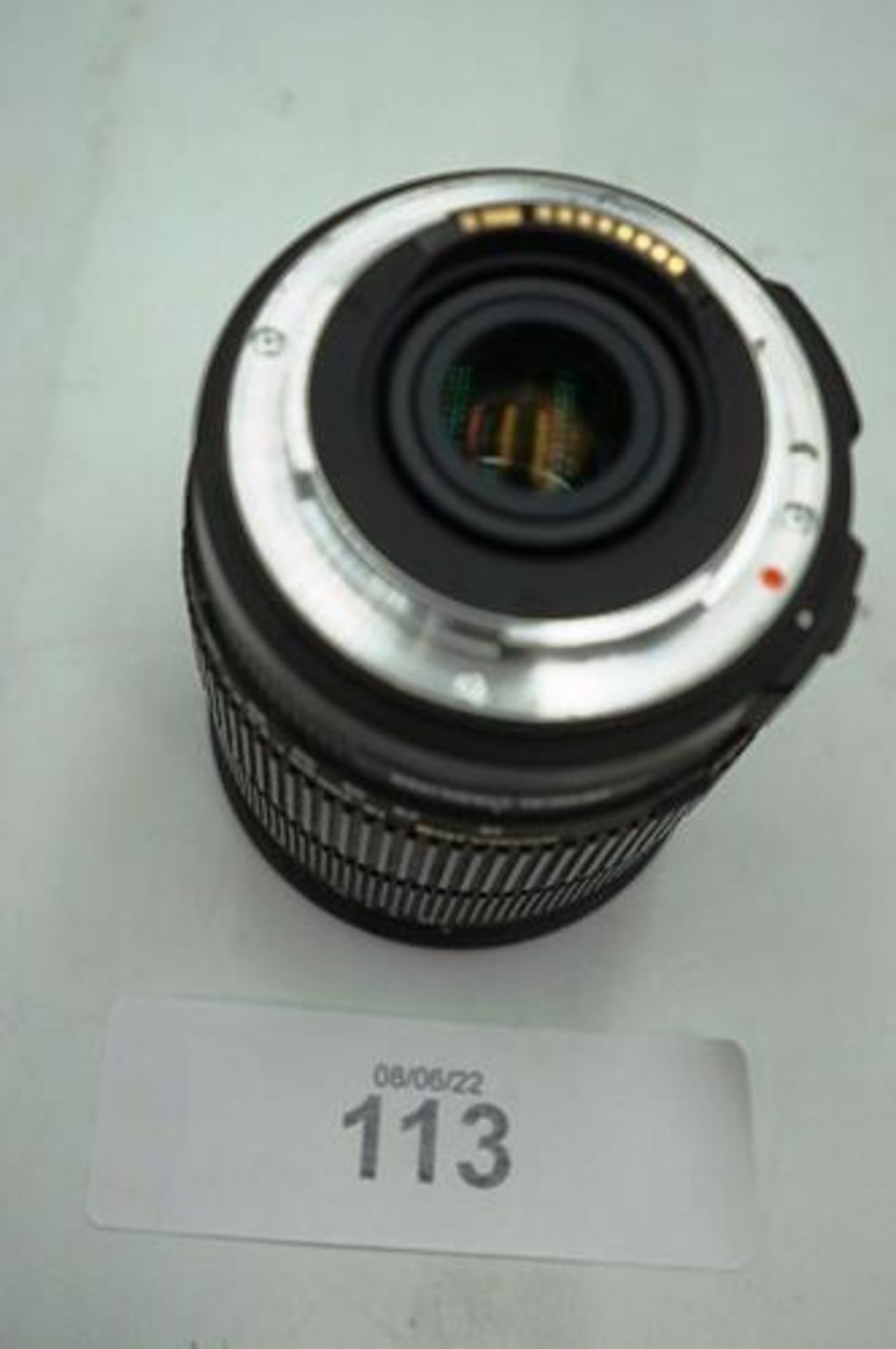1 x Canon Sigma DC 18-200mm, 1:3.5 - 6.3 camera lens - Second-hand, tested working (Cab1) - Image 3 of 4