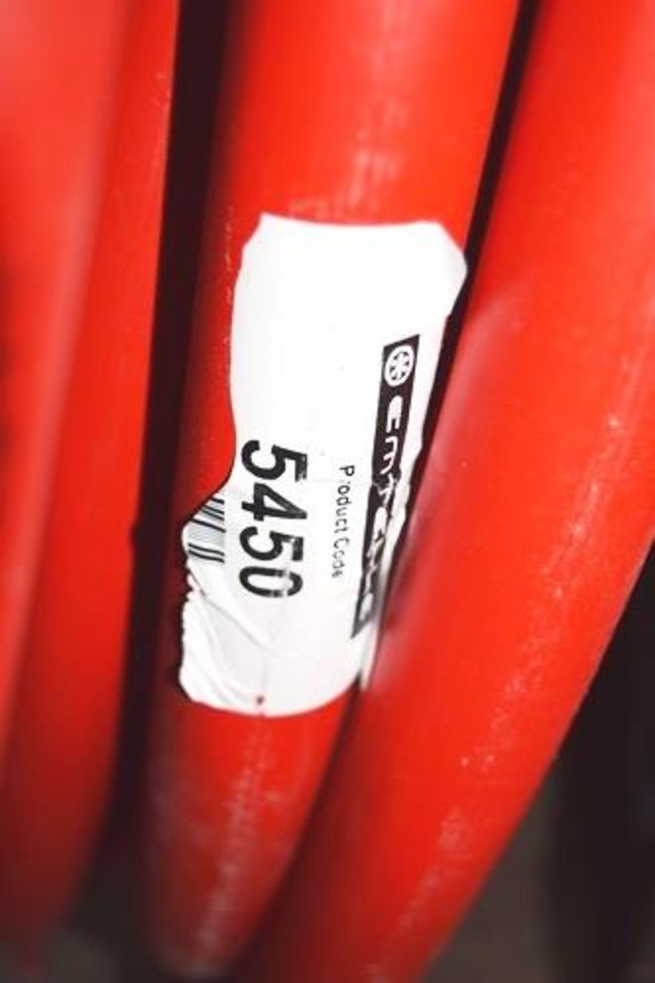 1 x length of red Emtelle 38 32 07, 02, 22 10754m electric cable duct - New (top shed)