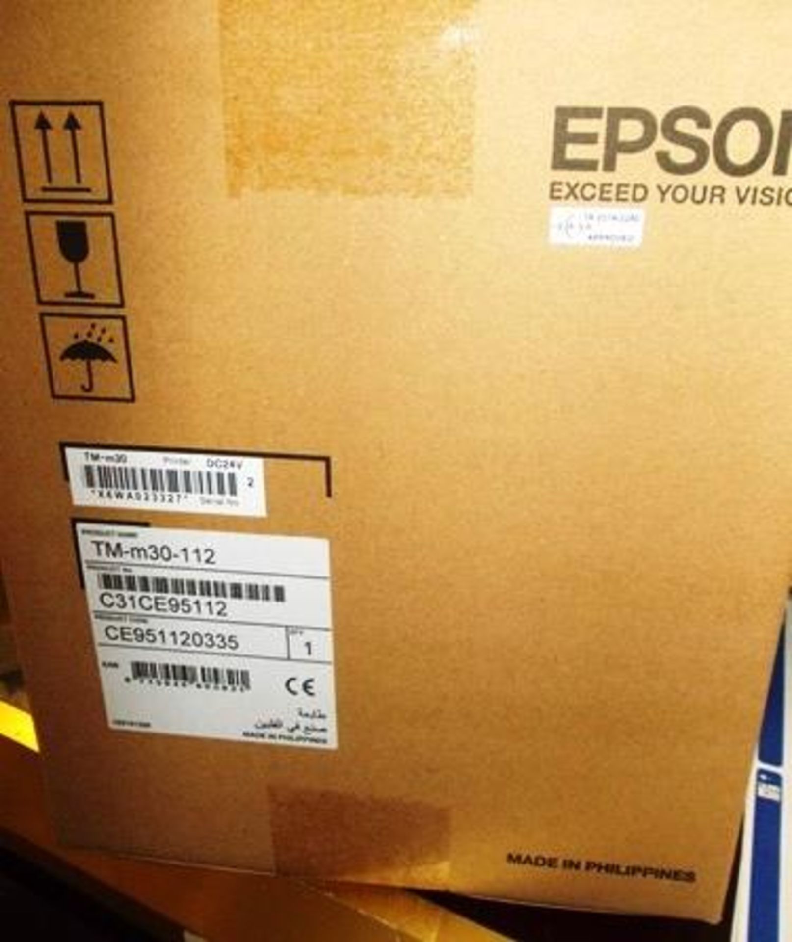 1 x Epson TM-m30-112 thermal POS printer - Sealed new in box (C14A)