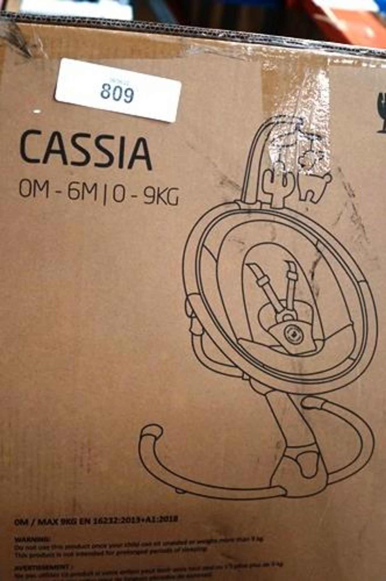 1 x Maxi Cosi Cassia rocker essential graphite 0-6M item code: 2840750300. -new in box- (GS36A)