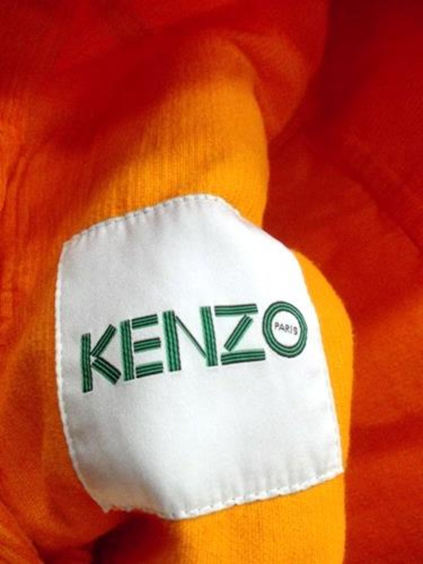 2 x jackets comprising 1 x labelled Lanvin Gallery Dept, EU size 50 and 1 x labelled Kenzo, orange - Image 3 of 7