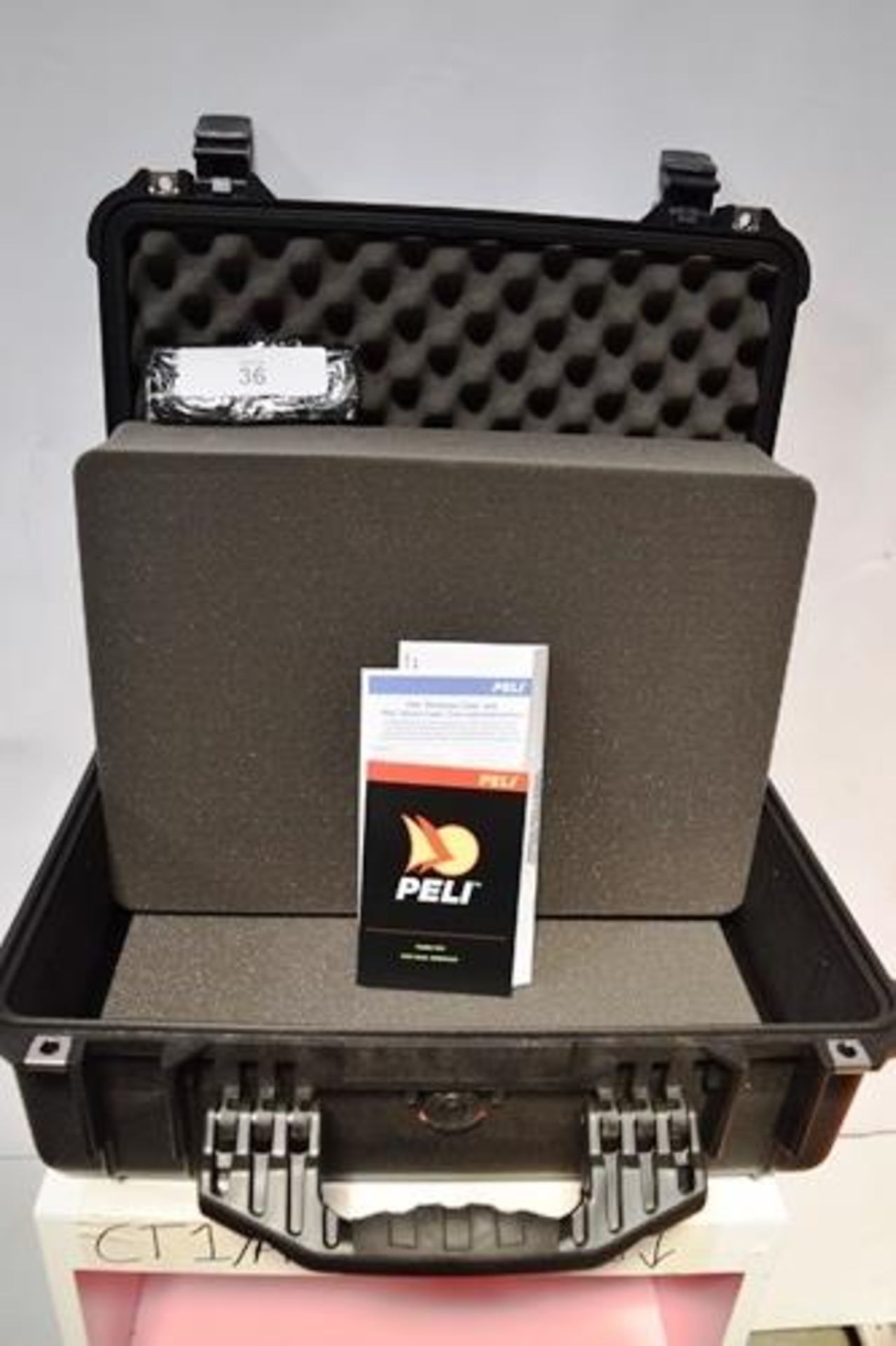 2 x Peli safety boxes with black foam inner support P.N. 1520-000-110E - Sealed new in box (SW9) - Image 3 of 3