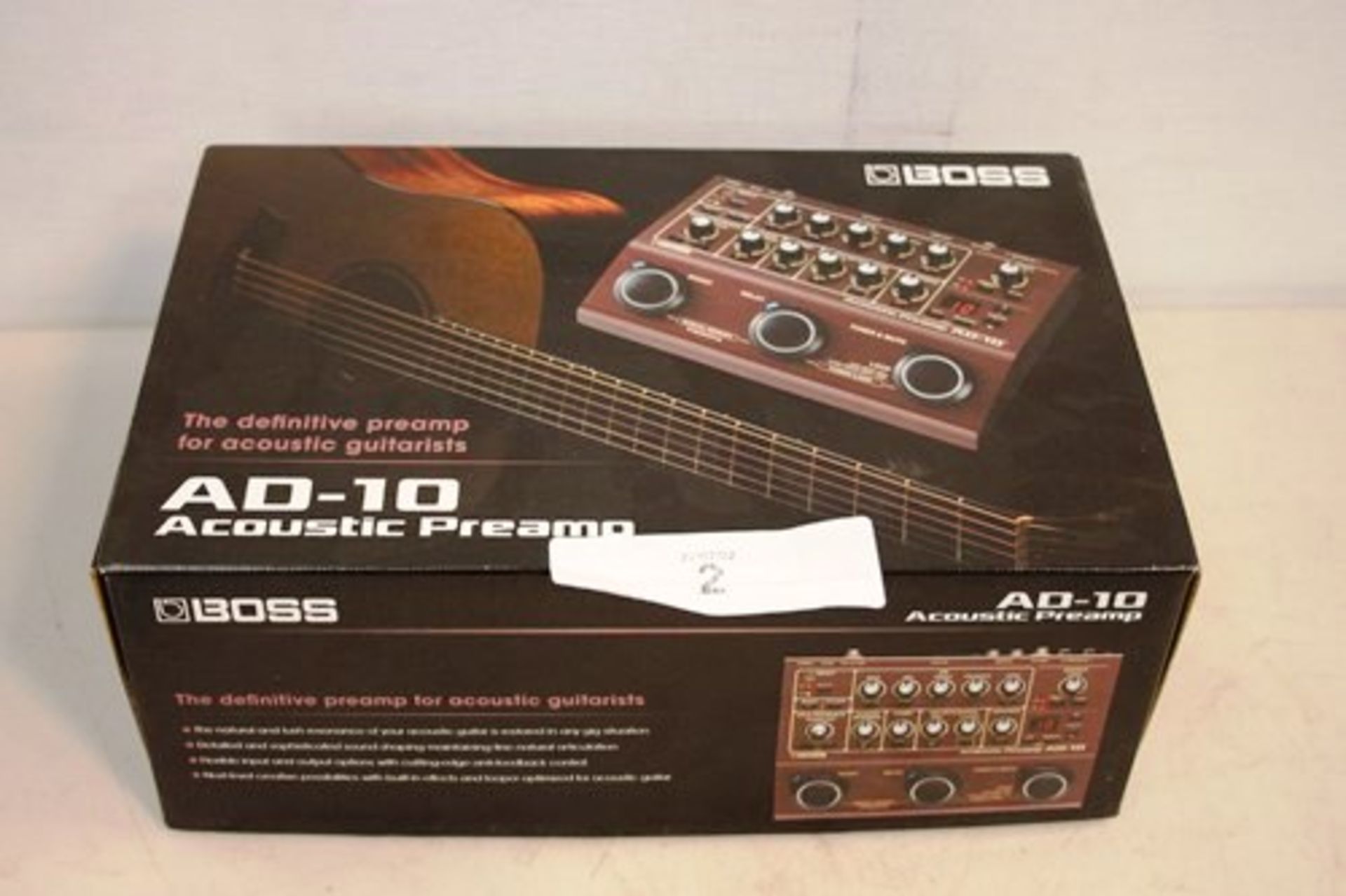 1 x Boss AD-10 acoustic preamp - New (ES1)