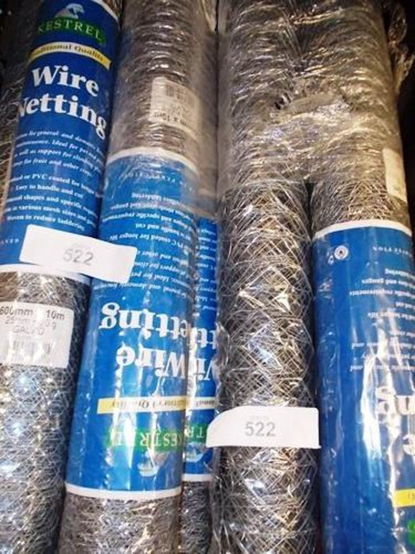 7 x rolls of Kestrel traditional wire netting, size 600mm x 10m (ES11) - Image 2 of 3