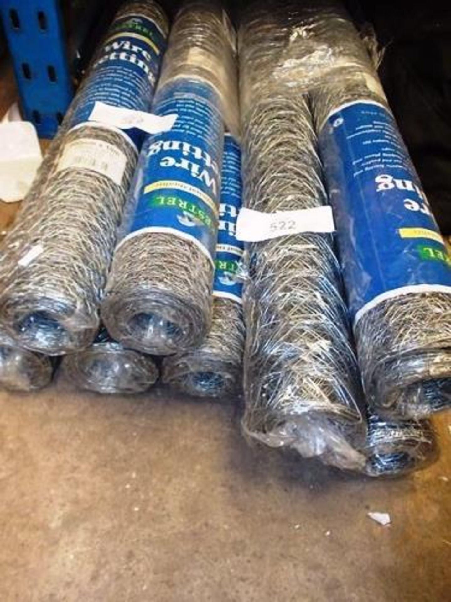 7 x rolls of Kestrel traditional wire netting, size 600mm x 10m (ES11)