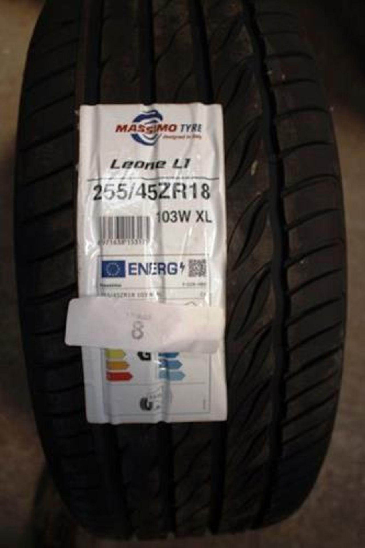 1 x Massimo Leone L1 tyre, size 255/45ZR18 103W XL, fitted on Momo Revenge alloy type 510 P.C.O - Image 2 of 2