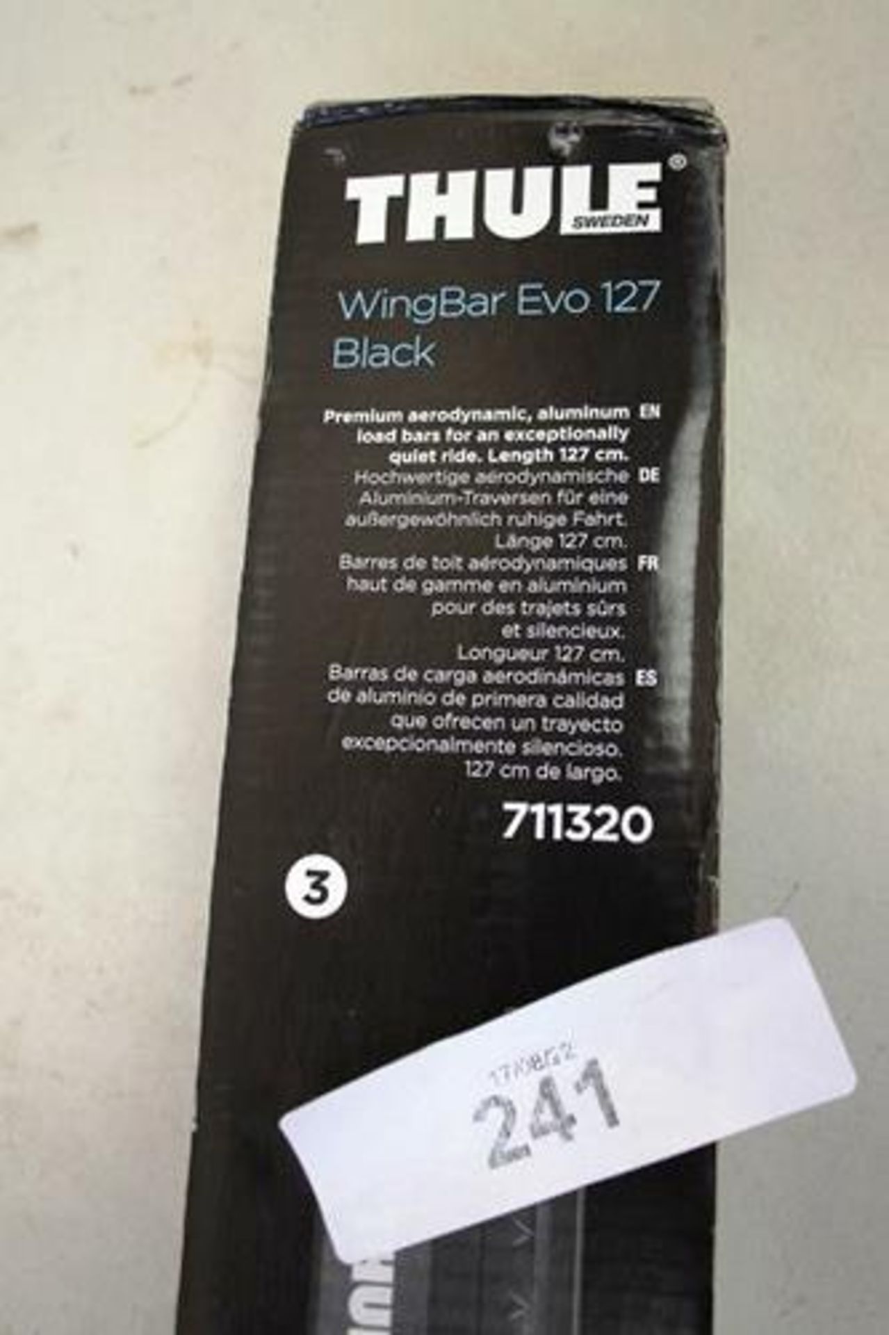 1 x pair of Thule Wingbar Evo 127 roof bars - new (GS11) - Image 2 of 2