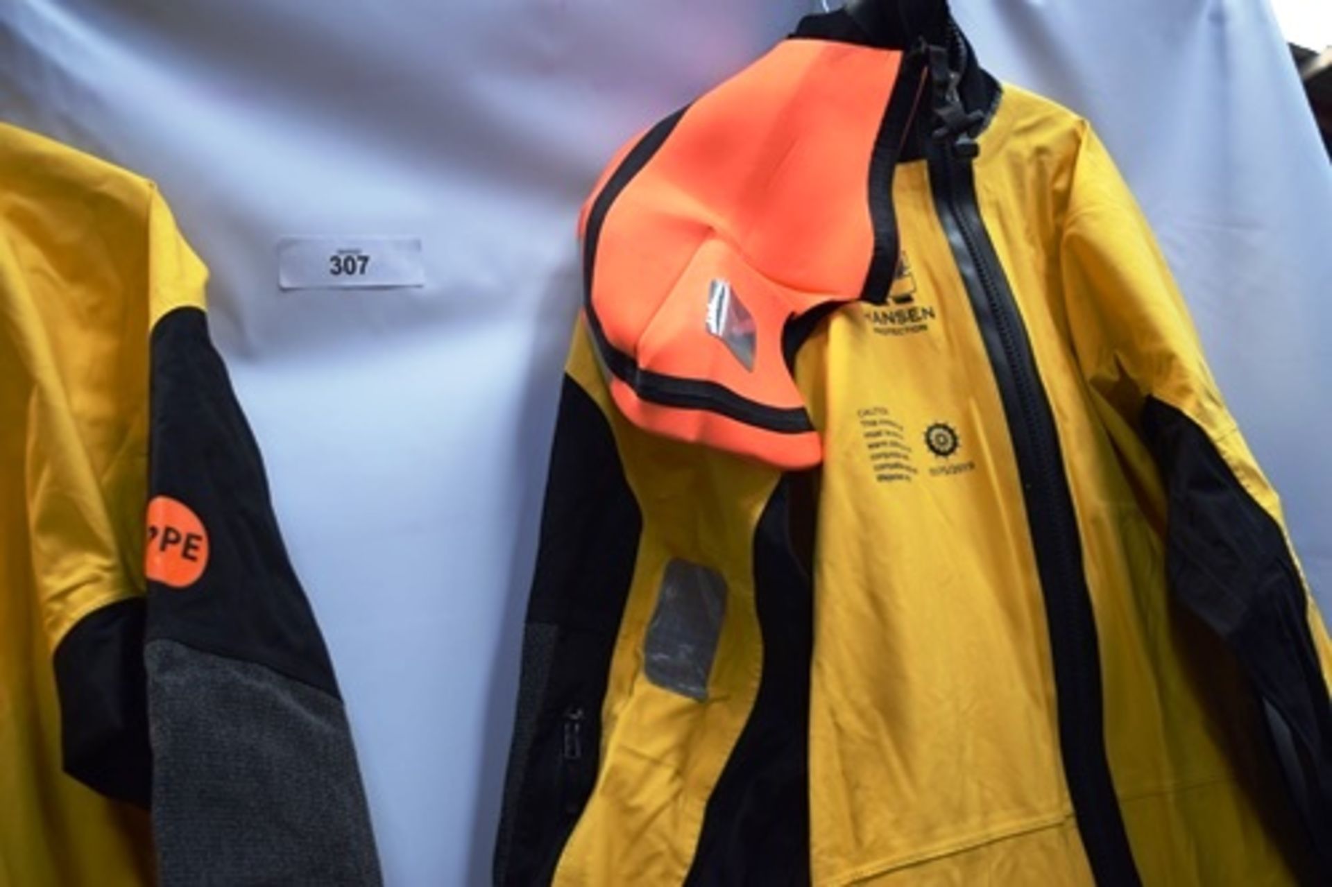 2 x Hansen Sea Breeze dry suits size large, with 2 x carry bags.-used- (ES10A) - Image 6 of 6