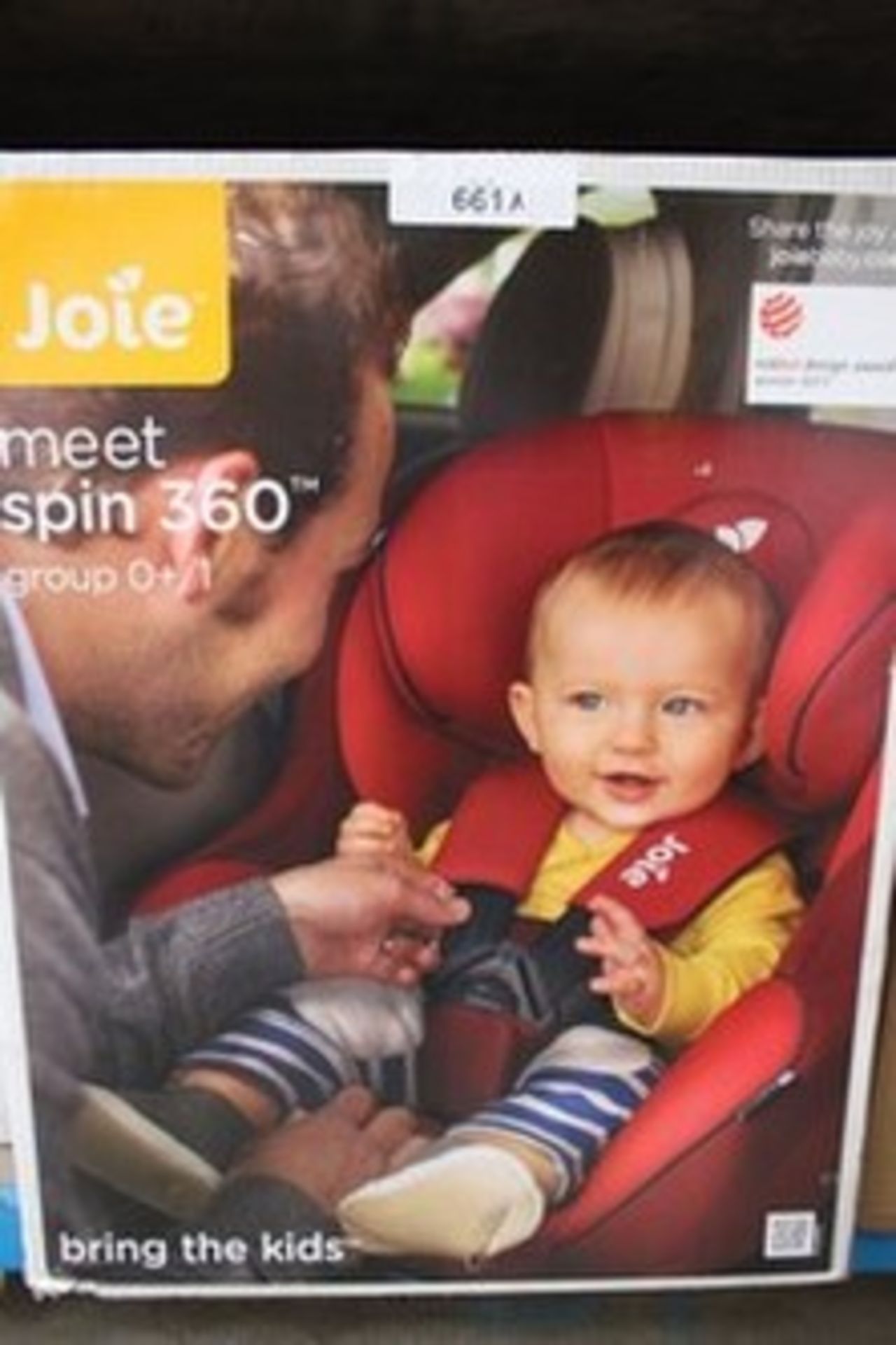 1 x Joie say hello to spin 360 Ember car seat - Sealed new in box (GS31)