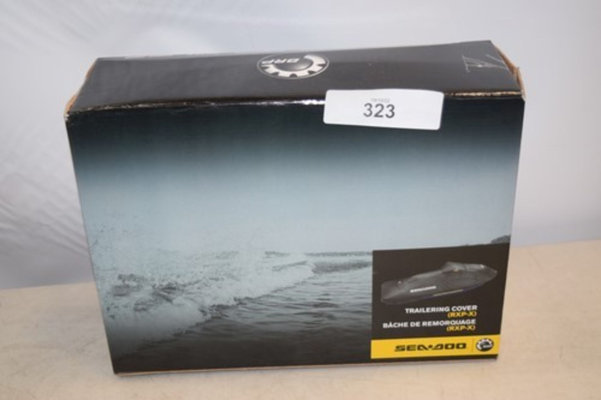 1 x Sea Doo black trailer cover, model RXP-X 2021 & up - Sealed new in box (ES15)
