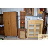 An Ercol corner cupboard