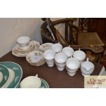 A Colclough "Avon" pattern teaset