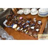 A large collection of Victorian copper lustre ware