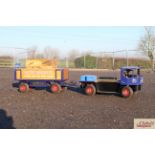 A 3in scale 24v electric Sentinel steam wagon by Ian’s Electric Engines Ltd. Based on mobility