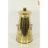 A fine late 19th Century style polished brass dair