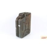 A 1952 vintage Jerry can ex WD