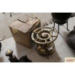 A Seva No.5 King of Stoves paraffin cooking stove with original box