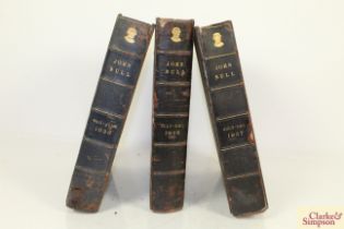 Three John Bull books, 1936, 1936 and 1937
