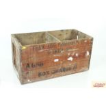 An egg crate for Fram Egg Producers Ltd. Ipswich 1