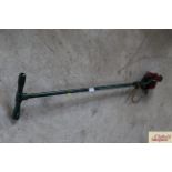 A vintage garden lawn edger