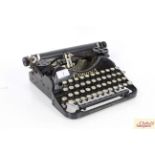 A vintage Corona typewriter