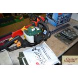 An as new petrol hedge trimmer