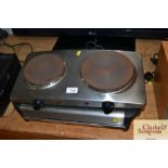 A Moulinex electric hob and grill