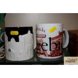 A Starbucks collector series city mug RUHR and Ber