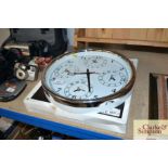 Five time zone wall clock