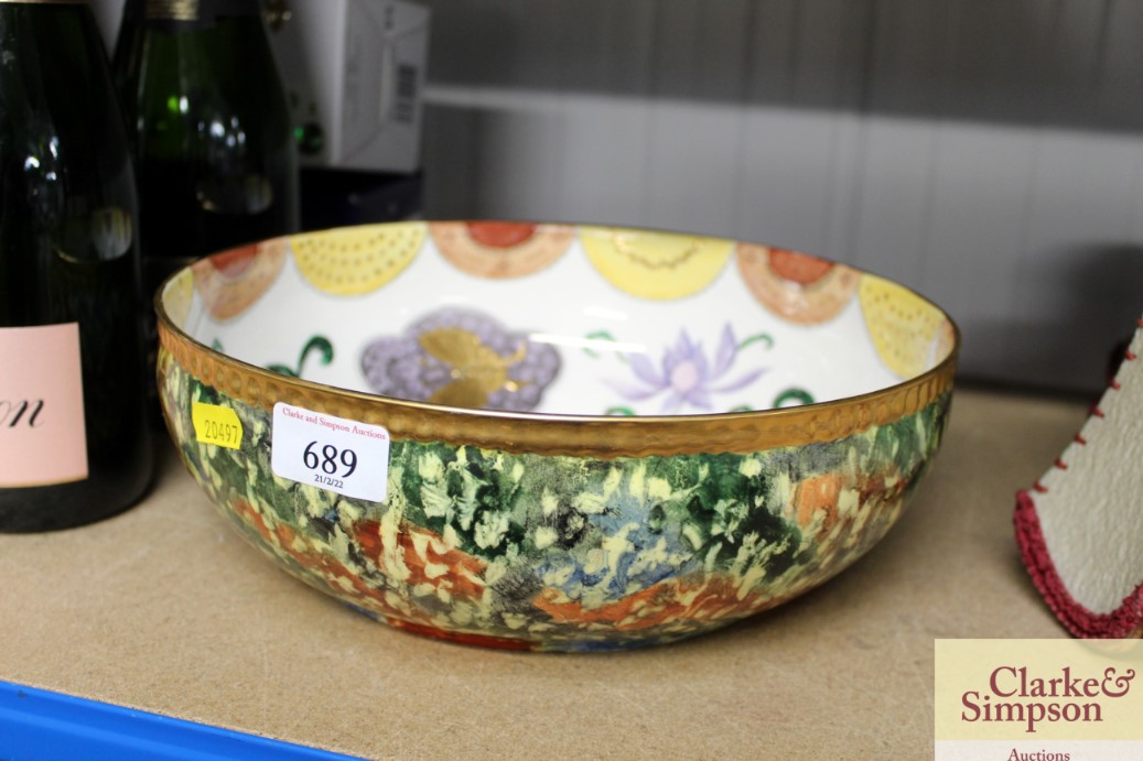 A large Iris Atkinson bowl
