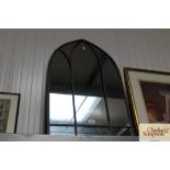 A small Gothic style mirror