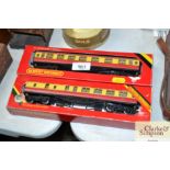 Two boxed Hornby railway 00 gauge scale models