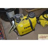 A Farmate Knapsack/backpack pressure garden sprayer