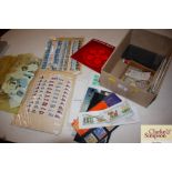 A box of miscellaneous stamps