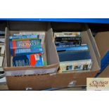 Two boxes of books