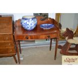 A mahogany dressing table AF