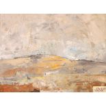 Robert Sadler, landscape study, acrylic on board 3