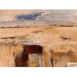 Robert Sadler, landscape acrylic on board, signed