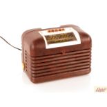 A vintage Bush Bakelite radio