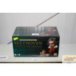 A sixty CD set of Beethoven's complete master pieces