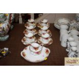 A collection of Royal Albert "Old Country Roses" p