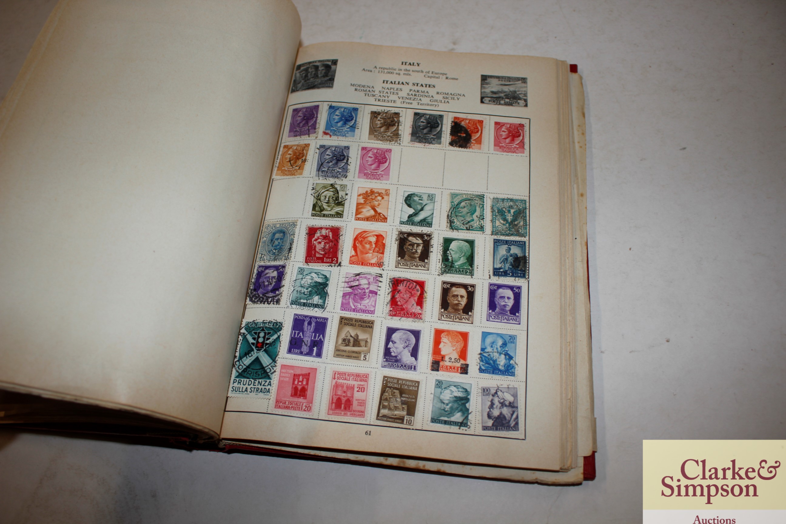 A Cardinal stamp album and contents - Image 3 of 4