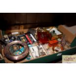 A box of miscellaneous items to include vintage in