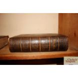 A Victorian leather bound Bible