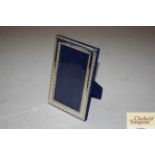 A silver mounted small photograph frame
