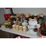 A large quantity of various Studio pottery and oth